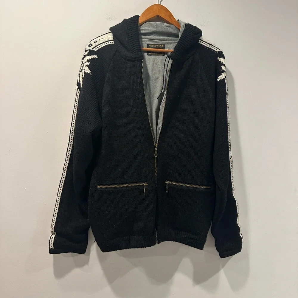 NORSK Wear Black Lined Jacket with Hood